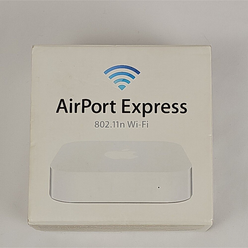 Apple AirPort Express Base Station 2nd gen A1392 802.11n WiFi Router Tested